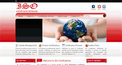 Desktop Screenshot of imscertifications.com
